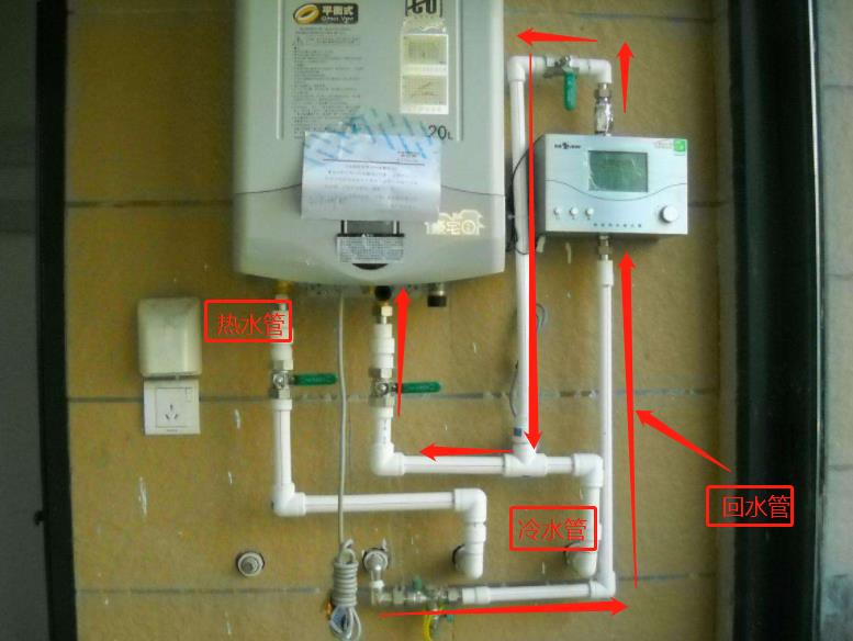 誰有回水管現(xiàn)場安裝圖？只需看這2個位置即可！