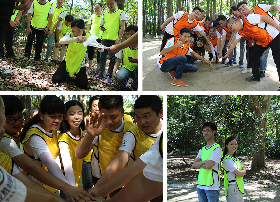 龍勝管拓展訓(xùn)練燃爆夏日，我們“激情不減，活力無(wú)限”